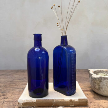 Pair of Victorian Apothecary Bottles A