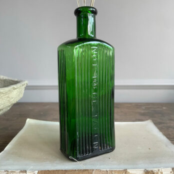 Victorian Green Bottle Rectangle Large