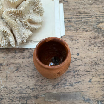 Antique Terracotta Honey Jar