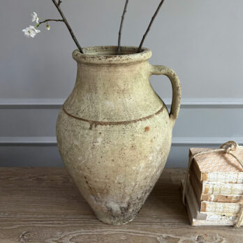 Antique Mediterranean Urn Jade
