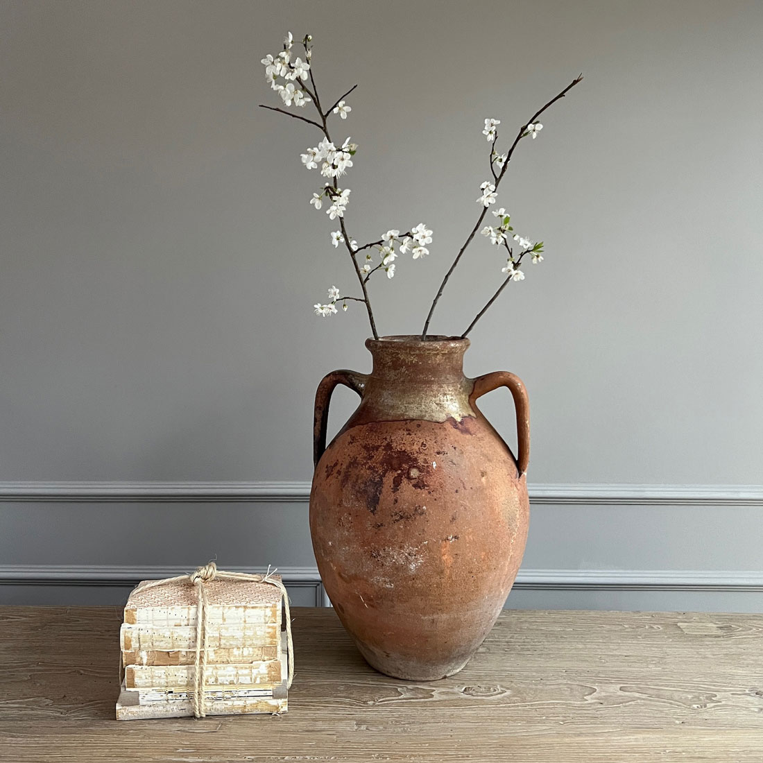 Antique Mediterranean Urn Mia