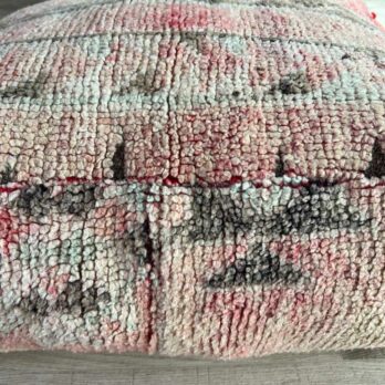 Vintage Moroccan Carpet Pouf No:02
