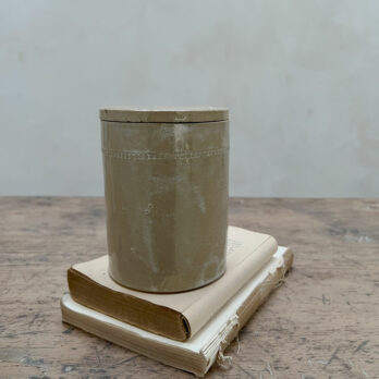 Antique Salt Pot With Lid