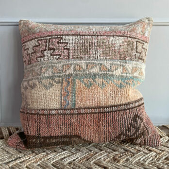 Antique carpet cushion 60cm square | Moritz