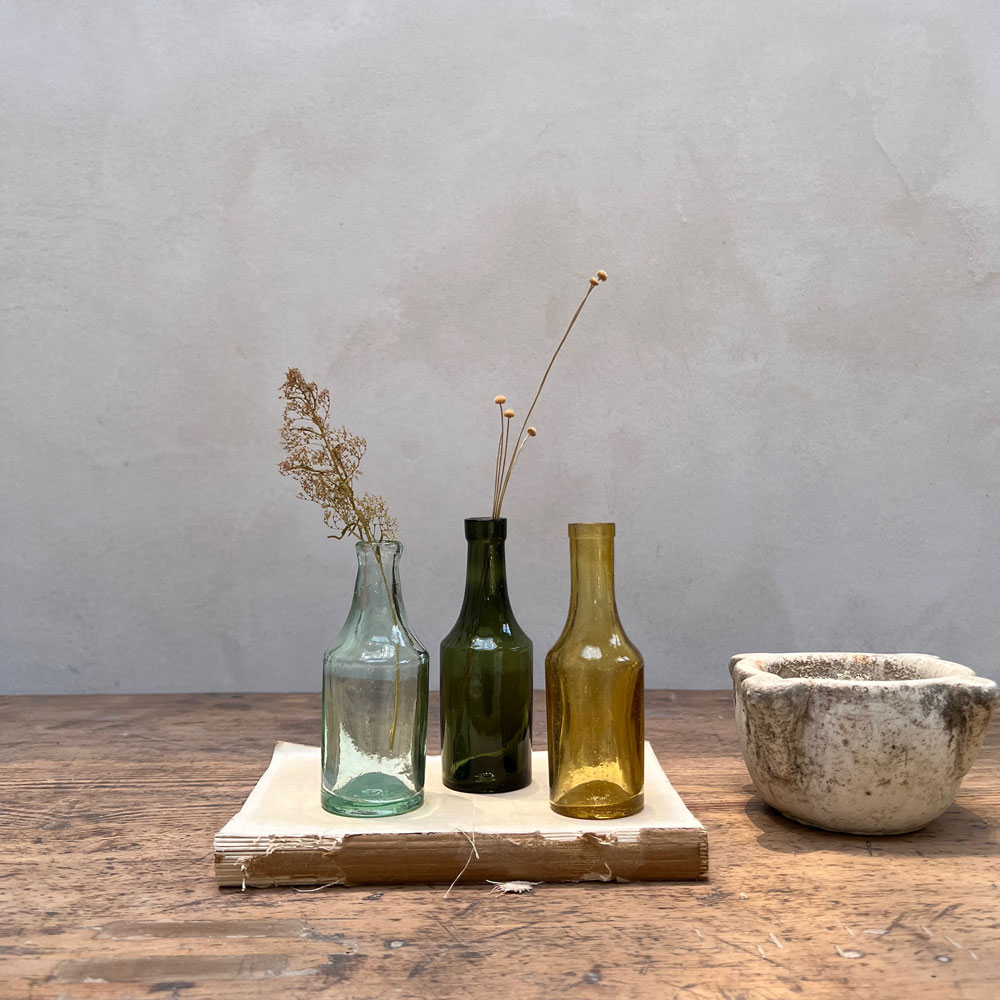 Trio of Victorian Bottles