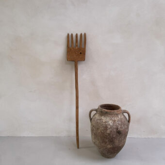 Antique Wooden Fork NO:01