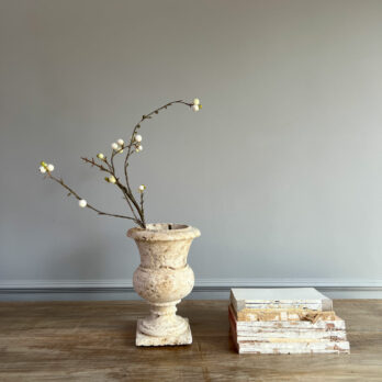 Small Carved Standstone urn