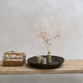Antique African Shallow Bowl