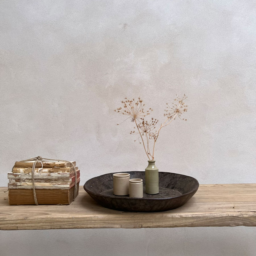 Antique African Shallow Bowl