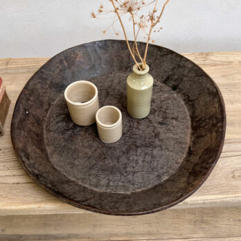 Antique African Shallow Bowl