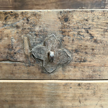 Antique merchants trunk cabinet | Cyril