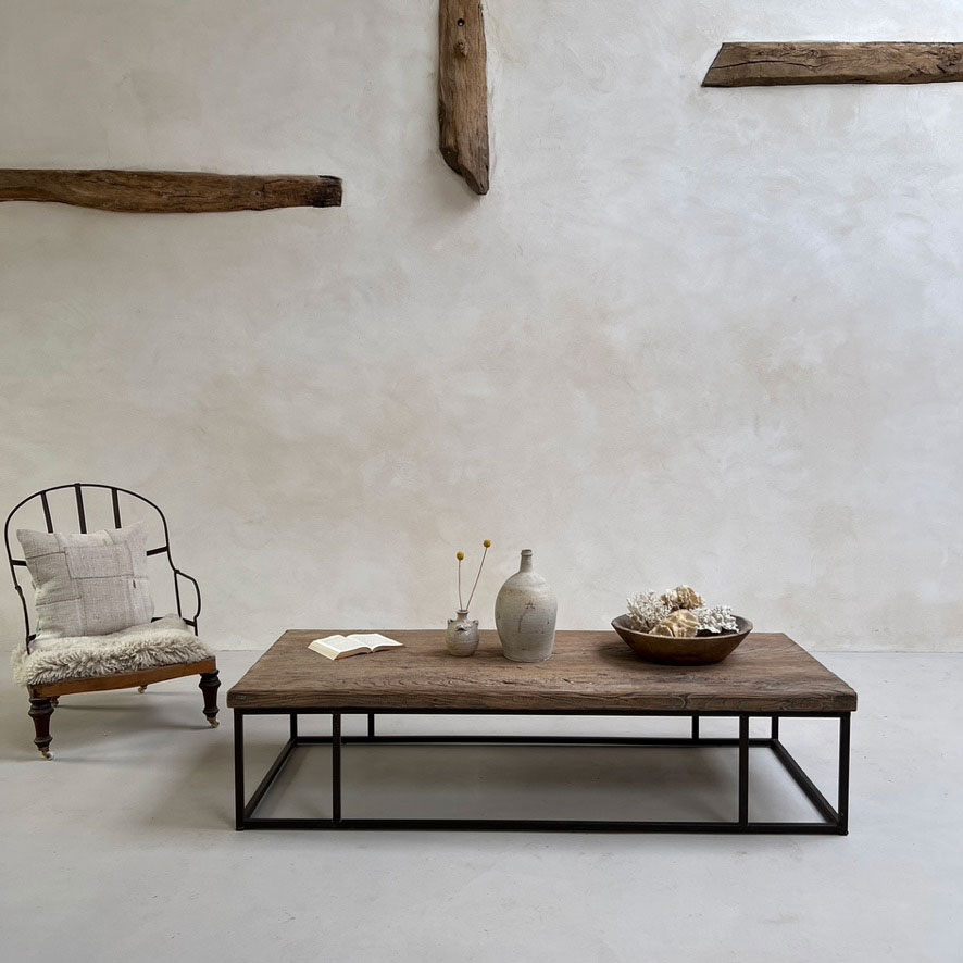Antique door coffee table | Genevieve