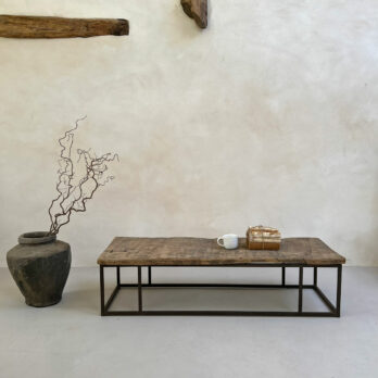 Antique Rustic Coffee Table Harland