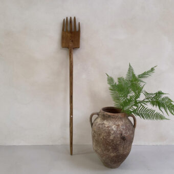 Antique Wooden Fork NO:03