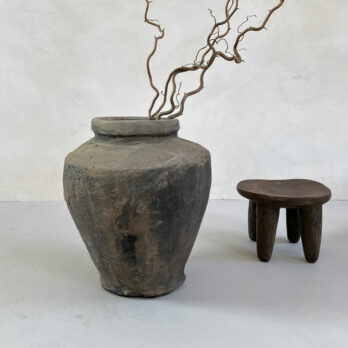 Antique Nepalese Clay Pot E