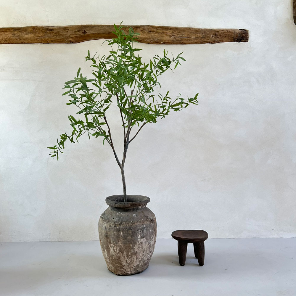 Antique Nepalese Clay Pot C