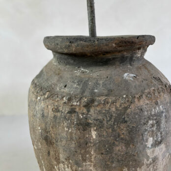 Antique Nepalese Clay Pot C