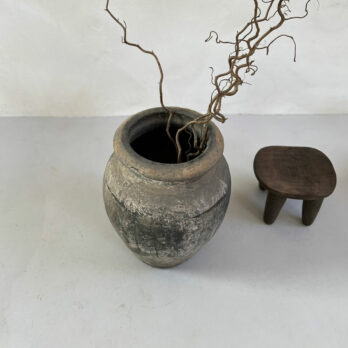 Antique Nepalese Clay Pot D