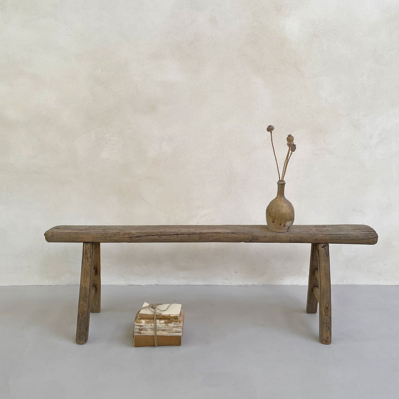 Rustic Wooden Bench Tadlow
