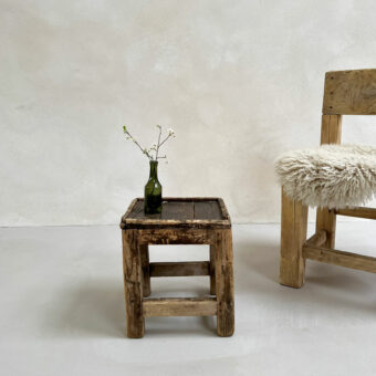 Vintage Primative Side Table NO:01