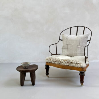 Antique African Stool Medium A