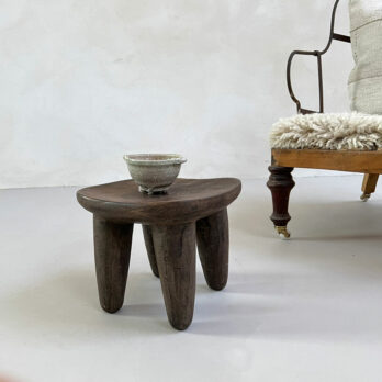 Antique African Stool Medium A