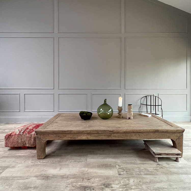 Antique extra large coffee table | Vivienne