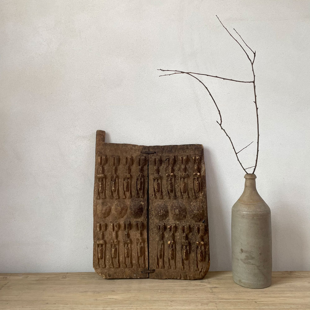 Antique Carved Wood Panel B