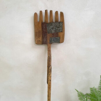 Antique Wooden Fork NO:04