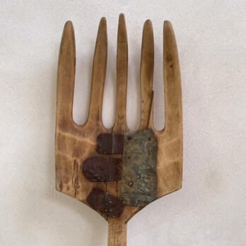 Antique Wooden Fork NO:05